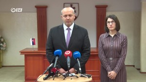 Tlačová beseda novozvoleného primátora Trenčína Jána Forgáča