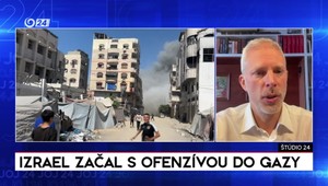 Štúdio 24: Izrael začal s ofenzívou do Gazy