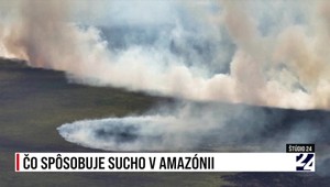 Štúdio 24 o príčinách sucha v Amazónii