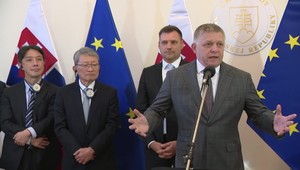 Tlačová beseda po stretnutí s U. S. Steel Košice