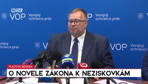 Tlačová beseda verejného ochrancu práv o novele zákona o mimovládkach