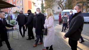 Prezidentka navštívila Komárno. Tlmočníka nepotrebovala