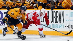 Highlighty: Detroit prehral s Nashvillom, gól Saada stačil Chicagu