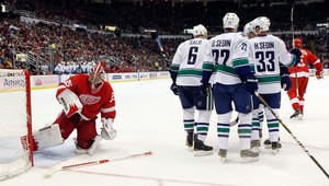 Detroit ukončil domácu sériu neporaziteľnosti, Hossa skóroval