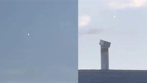 Ľudia sa pozreli na oblohu a okamžite vypukla panika: Nad mestom sa objavilo UFO
