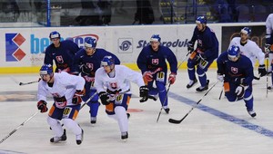 Reprezentácia na rozkorčuľovaní v kompletnom zložení