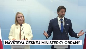 Tlačová beseda ministrov obrany Česka a Slovenska