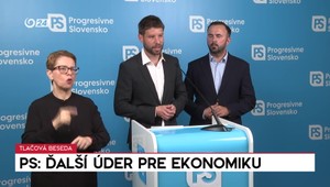Tlačová beseda strany PS: Ďalší úder pre ekonomiku