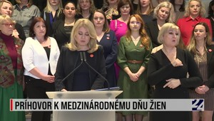 Príhovor prezidentky k MDŽ
