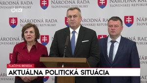 Tlačová beseda Andreja Danka o aktuálne politickej situácii
