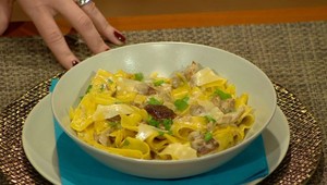 Tagliattelle s dubákmi