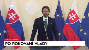Tlačová beseda ministra Kaliňáka po rokovaní vlády