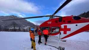 Vo Vrátnej došlo k vážnemu úrazu mladého lyžiara