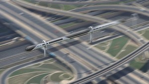 AeroSlider: Vlak budúcnosti by mohol jazdiť rýchlosťou až 800 km / hod