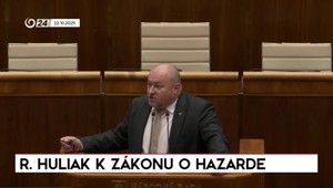 Minister Rudolf Huliak k zákonu o hazarde