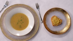 Francúzska cibuľová polievka