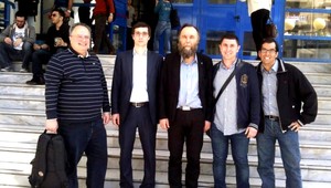 Kontroverzná fotografia: Nový šéf gréckej diplomacie s ruským fašistom