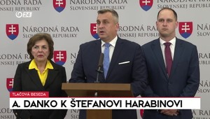 Tlačová beseda Andreja Danka k Štefanovi Harabinovi