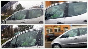 Vodička šoférovala a na kolenách mala dieťa, ktoré kŕmila