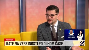 Rozhovor: Kate na verejnosti po dlhšom čase