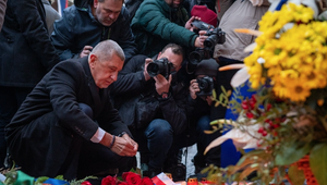 Andreja Babiša privítal na Národní tříde pískot a výkriky Hanba či ŠTB