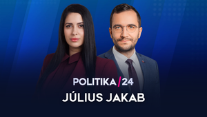 POLITIKA 24 otvorila s Júliusom Jakabom dôležité  politické aj ekonomické témy