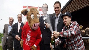 Maskotom MS 2009 krava Cooly