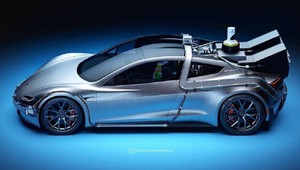 Takto by vyzerala Tesla vo filme Návrat do budúcnosti