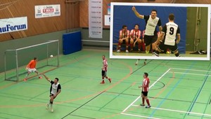 Halový turnaj v Nemecku ozdobila gólová ekvilibristika. Diváci boli nadšení!