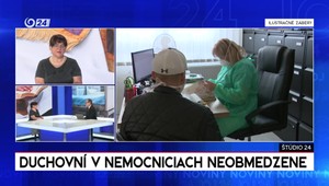 Štúdio 24: Duchovní v nemocniciach neobmedzene