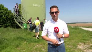 VIDEO: Rakúšania nás pozvali na výstup na veternú turbínu
