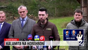 Tlačová beseda o kalamite na Horehroní