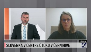Štúdio 24: rozhovor so Slovenkou v centre útoku v Černihive