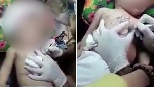 Šokujúce video tetovania malého dieťaťa obletelo svet: Ako mu to mohli urobiť?