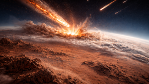 Vedci simulovali dopad meteoritu na Mars: Mikrób prežil