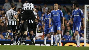 Chelsea končí v Carling Cupe, vyradili ich straky z Newcastlu