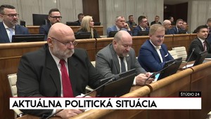 Štúdio 24 o aktuálnej politickej situácii