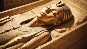 Zvláštna maľba vo vnútri egyptskej hrobky šokovala internet