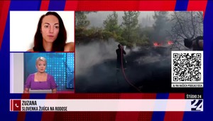 Štúdio 24 o aktuálnej situácii na Rodose