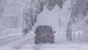 Sneh pokryl mnohé oblasti, Slovensko len okrajom