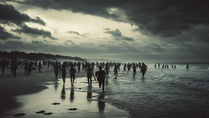 Oslavy sa mohli skončiť tragédiou. Zablúdená guľka zranila mladíka na pláži