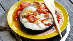 Kulinárska delikatesa. Zhnitý žralok