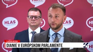 Tlačová beseda strany Hlas-SD o dianí v europarlamente