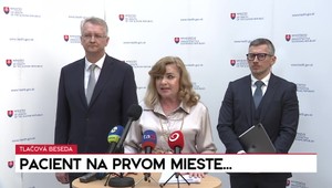 Tlačová beseda ministerstva zdravotníctva o workshope Pacient na prvom mieste