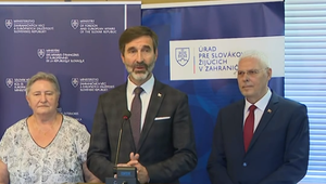Tlačová beseda Juraja Blanára po oceňovaní laureátov