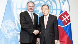 Prezident Andrej Kiska navštívil New York, podpísal klimatickú dohodu