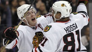 Hossa zlomil odpor St.Louis v poslednej sekunde zápasu