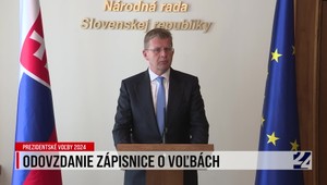 Tlačová beseda o odovzdaní volebnej zápisnice