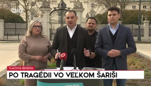 Tlačová beseda hnutia Slovensko po tragédii vo Veľkom Šariši