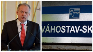Kiska podpísal zákon o Váhostave, ale považuje ho za rizikový